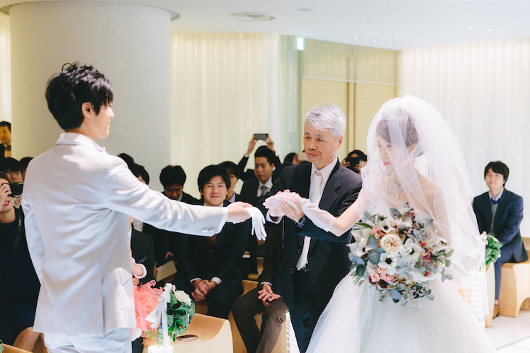結婚披露宴ヒルトン東京スナップ写真