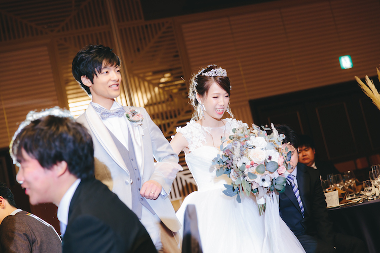 結婚披露宴ヒルトン東京スナップ写真