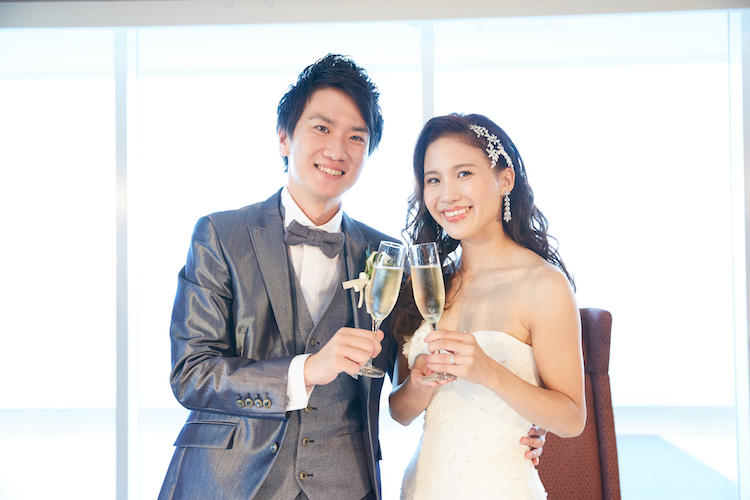 結婚披露宴神戸メリケンパークオリエンタルホテルスナップ写真